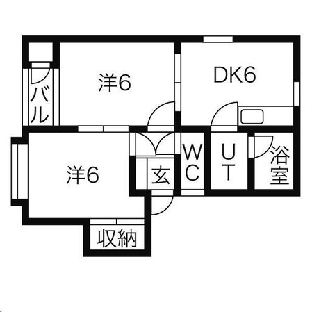 アベールの物件間取画像